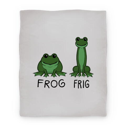 Frog, Frig Blanket