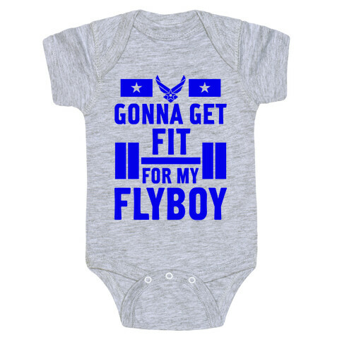 Getting Fit For My Flyboy Baby One-Piece