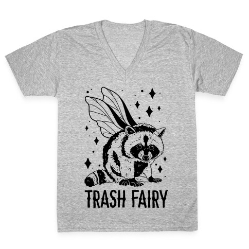 Trash Fairy V-Neck Tee Shirt