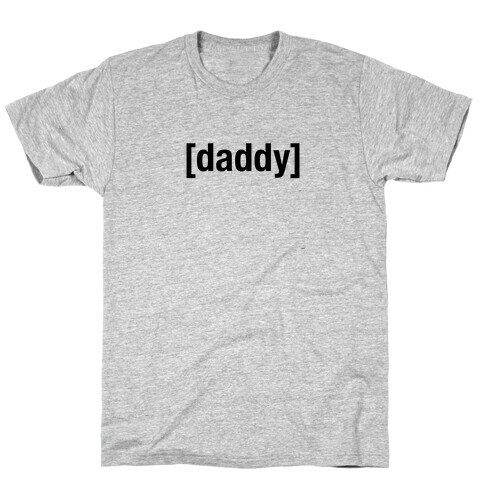 [Daddy] Shirt (black) T-Shirt