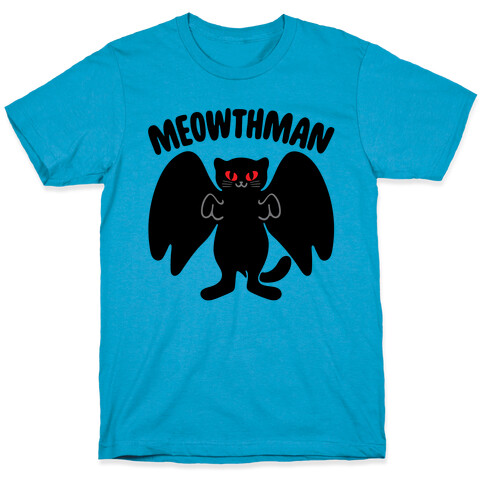 Meowthman Mothman Cat Parody T-Shirt