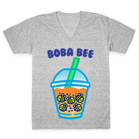 Boba Bee V-Neck Tee Shirt