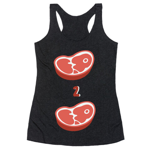 Meat 2 Meat  Racerback Tank Top