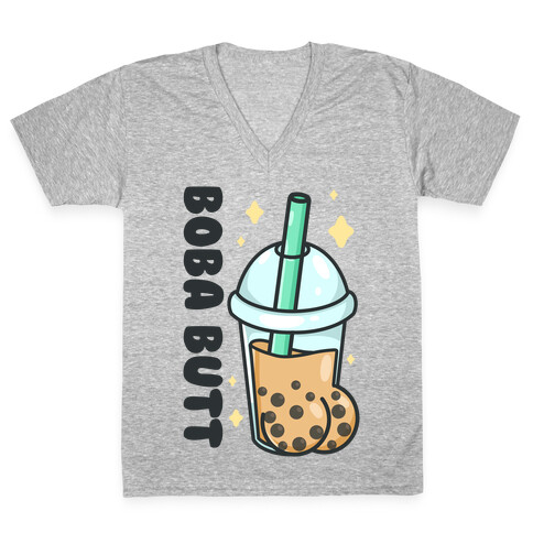 Boba Butt V-Neck Tee Shirt