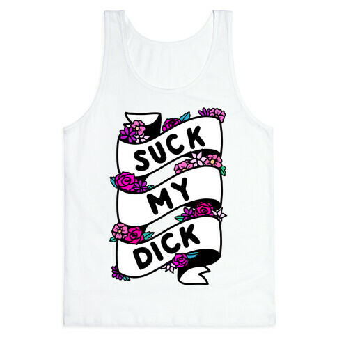 Suck My Dick Ribbon Tank Top