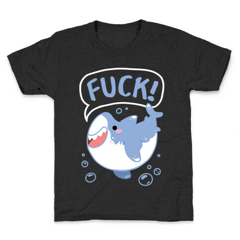 Cute Shark Says F***! Kids T-Shirt