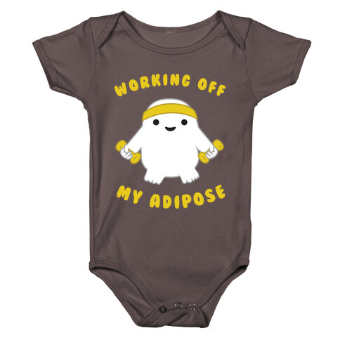 Working Off My Adipose Baby One-Piece
