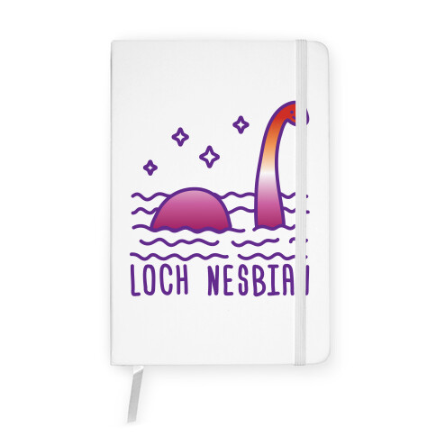 Loch Nesbian Lesbian Nessie Notebook