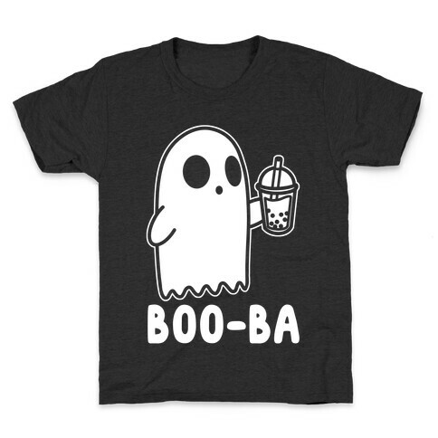 Boo-ba Boba Ghost Kids T-Shirt