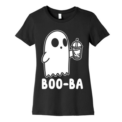Boo-ba Boba Ghost Womens T-Shirt