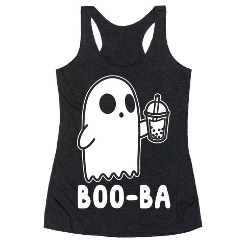 Boo-ba Boba Ghost Racerback Tank Top