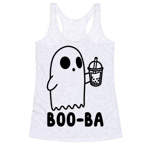 Boo-ba Boba Ghost Racerback Tank Top