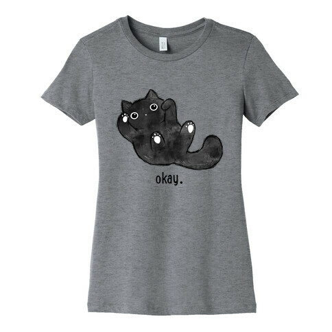 Sassy Cute Kitty  Womens T-Shirt