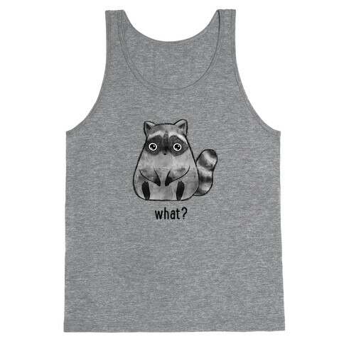 Sassy Cute Raccoon  Tank Top