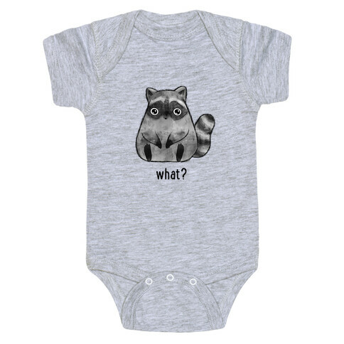 Sassy Cute Raccoon  Baby One-Piece