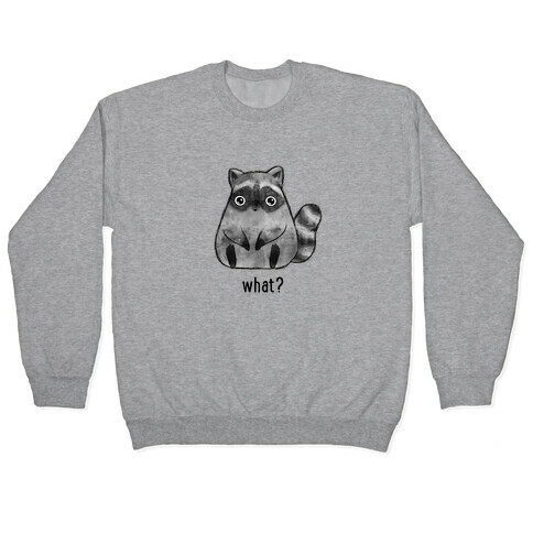 Sassy Cute Raccoon  Pullover