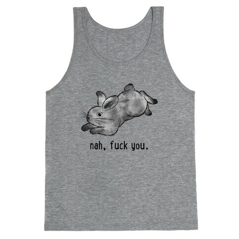 Sassy Cute Bunny  Tank Top