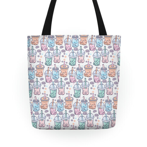 Boba Butts Pattern Tote