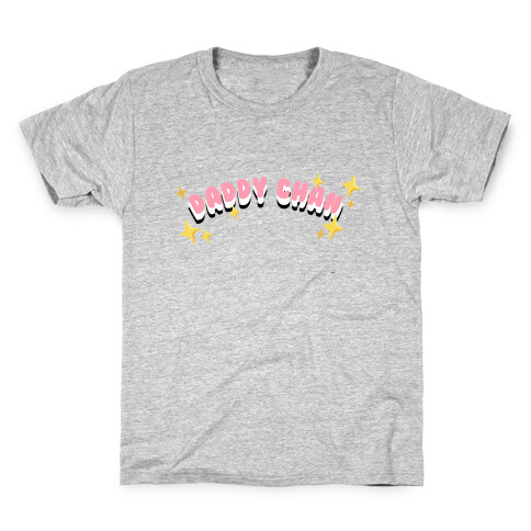 Daddy Chan (font only) Kids T-Shirt