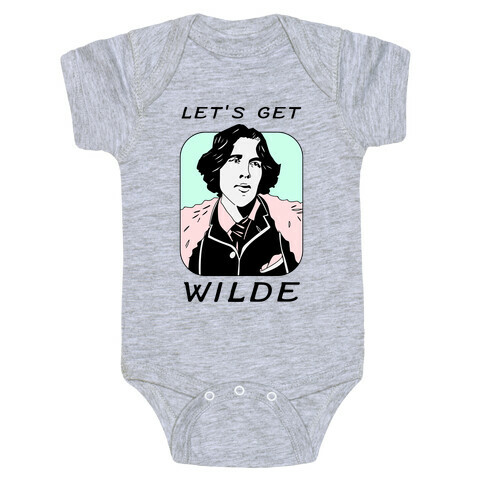Let's Get Wilde (Oscar Wilde) Baby One-Piece