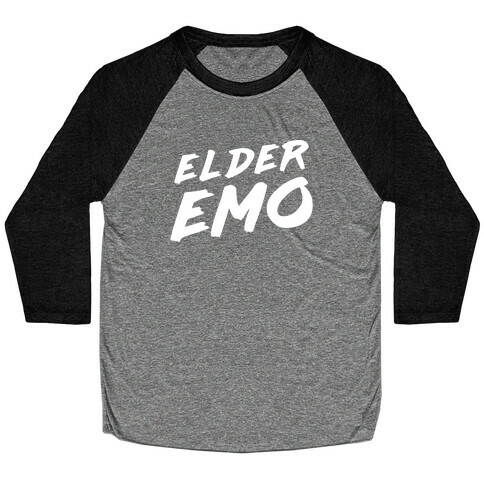 Elder Emo Baseball Tee
