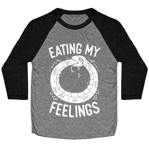 Eating My Feelings Baseball Tee