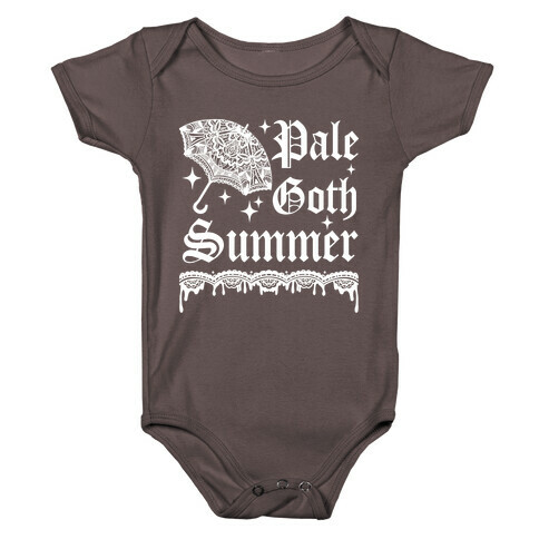 Pale Goth Summer Baby One-Piece