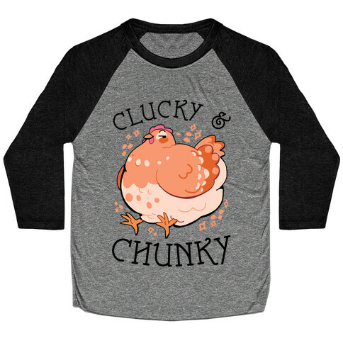 Clucky And Chunky Baseball Tee