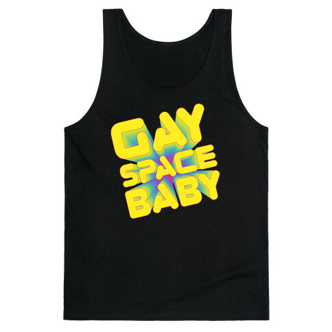 Gay Space Baby Tank Top