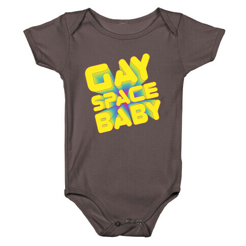 Gay Space Baby Baby One-Piece