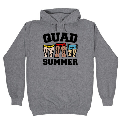 Quad Summer Hooded Sweatshirt