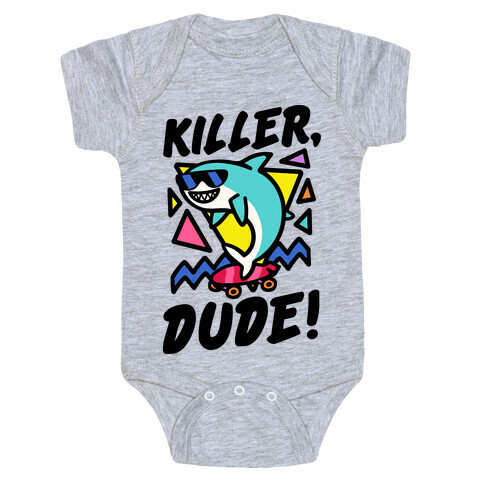 Killer Dude Shark Baby One-Piece