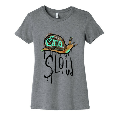 Emo and Slow  Womens T-Shirt
