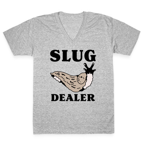 Slug Dealer V-Neck Tee Shirt