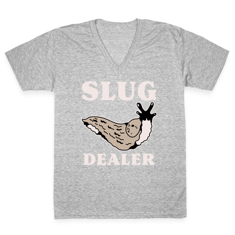 Slug Dealer V-Neck Tee Shirt