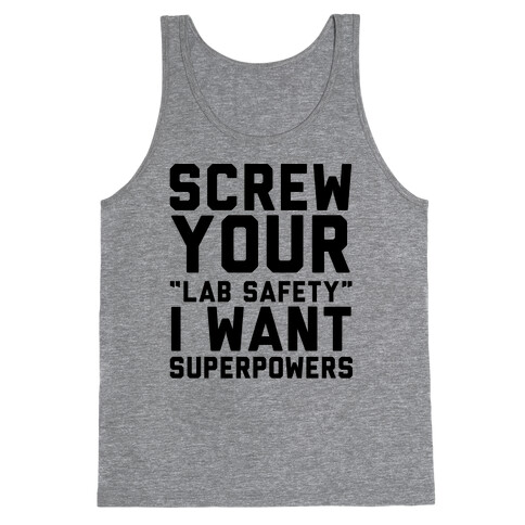 Screw Your Lab Safety Tank Top