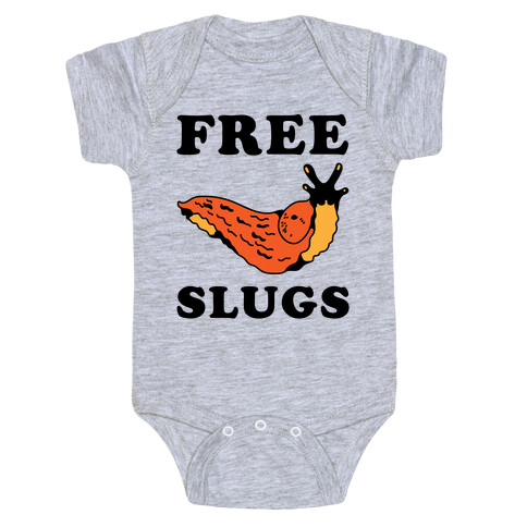 Free Slugs Baby One-Piece