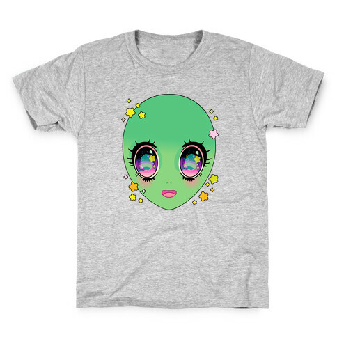 Anime Eyes Alien Kids T-Shirt