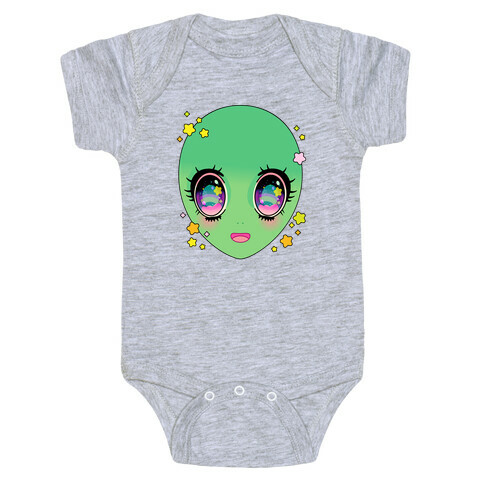 Anime Eyes Alien Baby One-Piece