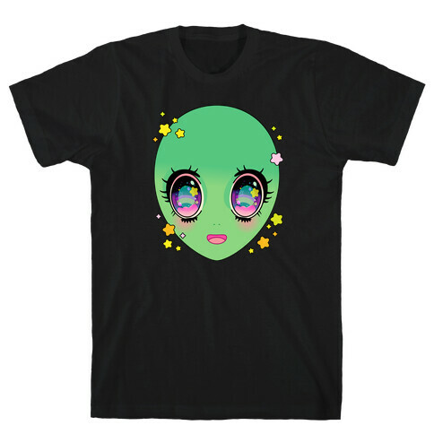 Anime Eyes Alien T-Shirt