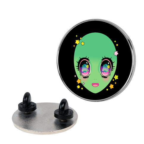 Anime Eyes Alien Pin