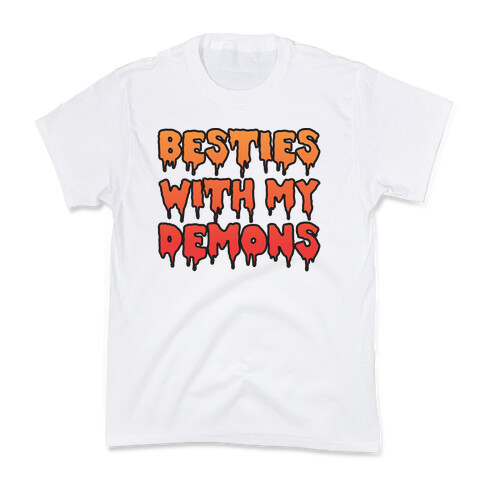 Besties With My Demons Kids T-Shirt