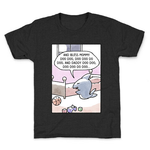 Shark Prayers Doo Doo Kids T-Shirt