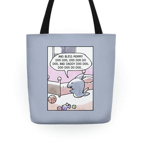 Shark Prayers Doo Doo Tote