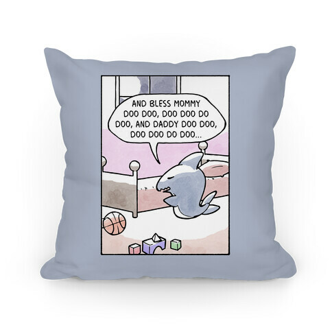 Shark Prayers Doo Doo Pillow