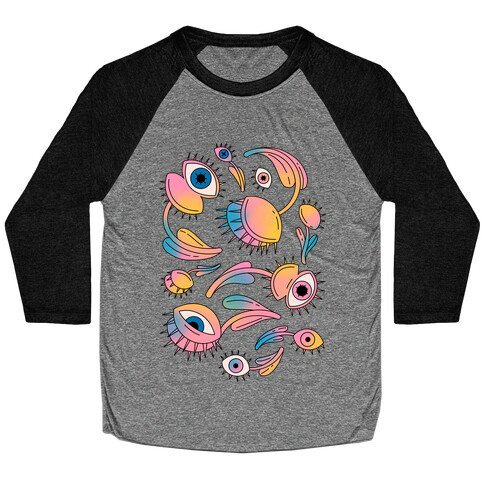 Venus Eye Trap Trip Baseball Tee