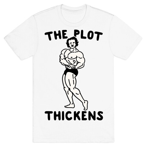 The Plot Thickens Poe Parody T-Shirt