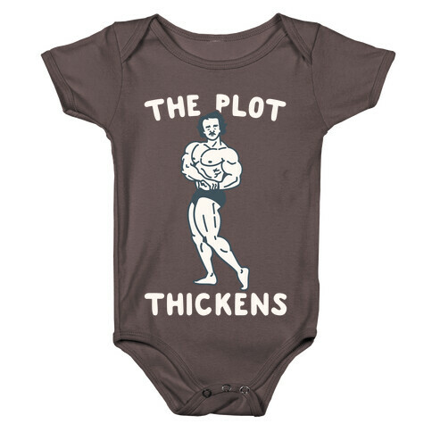 The Plot Thickens Poe Parody Baby One-Piece