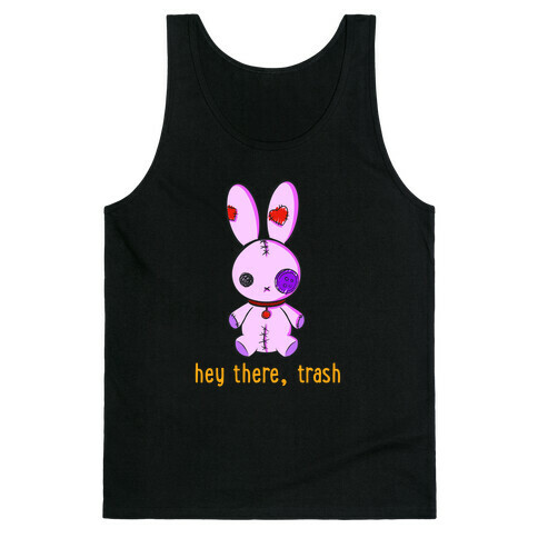 Creepy Cute Rag Bunny  Tank Top