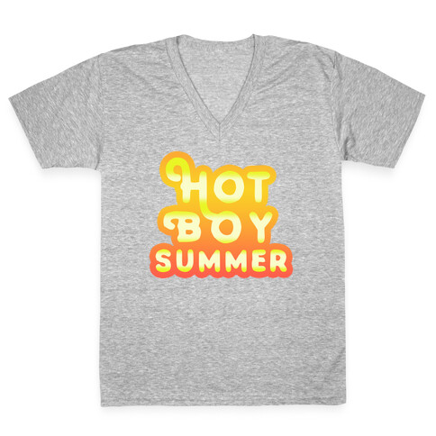 Hot Boy Summer V-Neck Tee Shirt